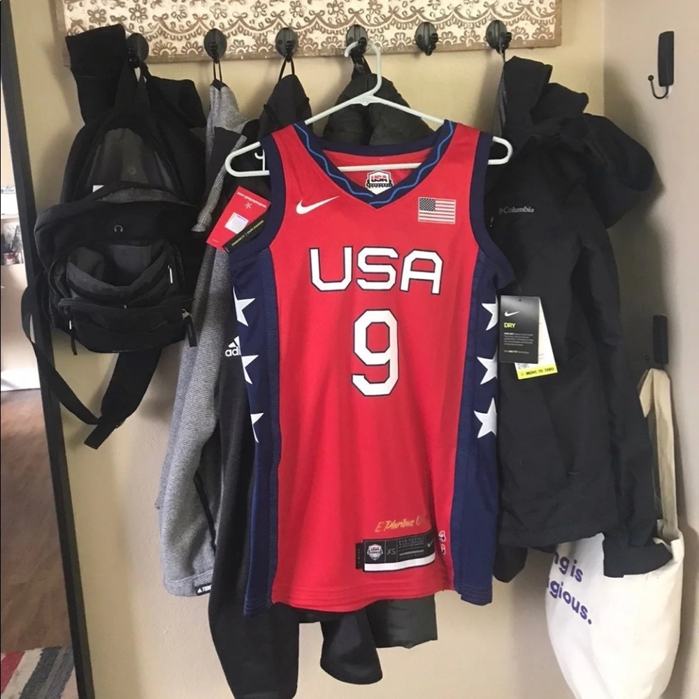 SOLD ❌ Mercari - Nike USA WNBA Gold medalist A’ja Riyadh Wilson #9 basketball
